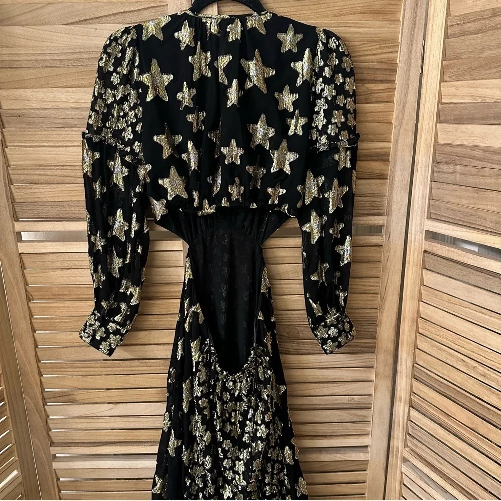 Rare LoveShackFancy Aneesha Maxi Gown Dress size S